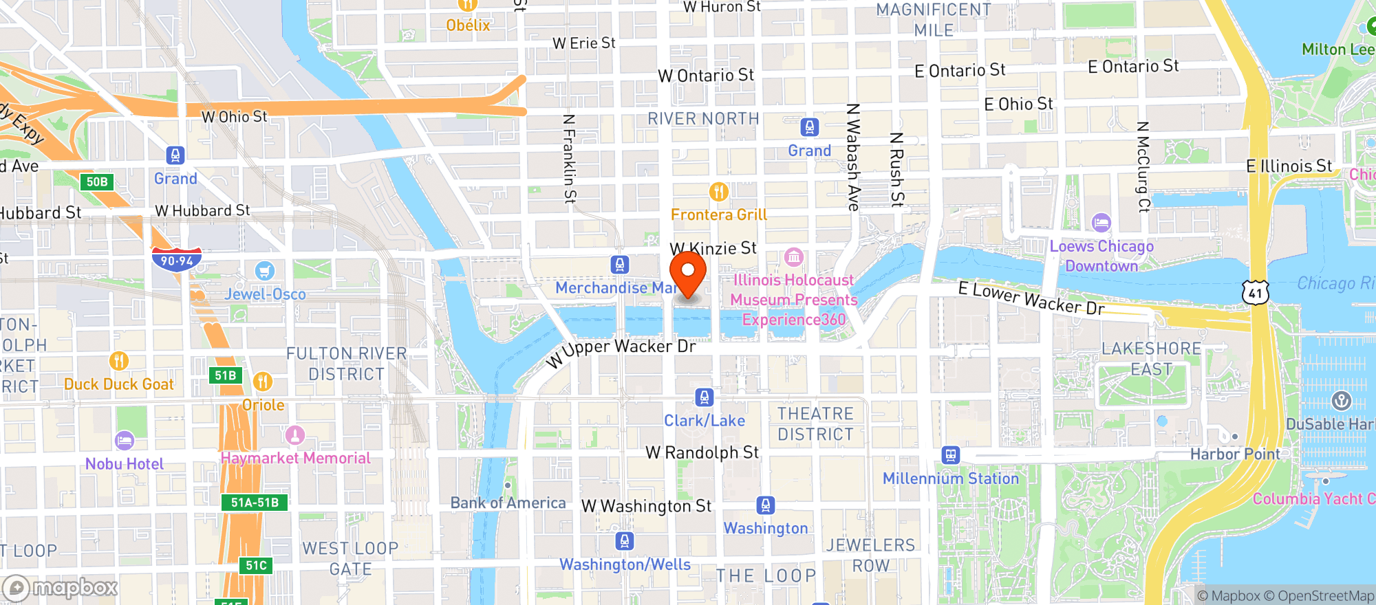 Map showing River Roast