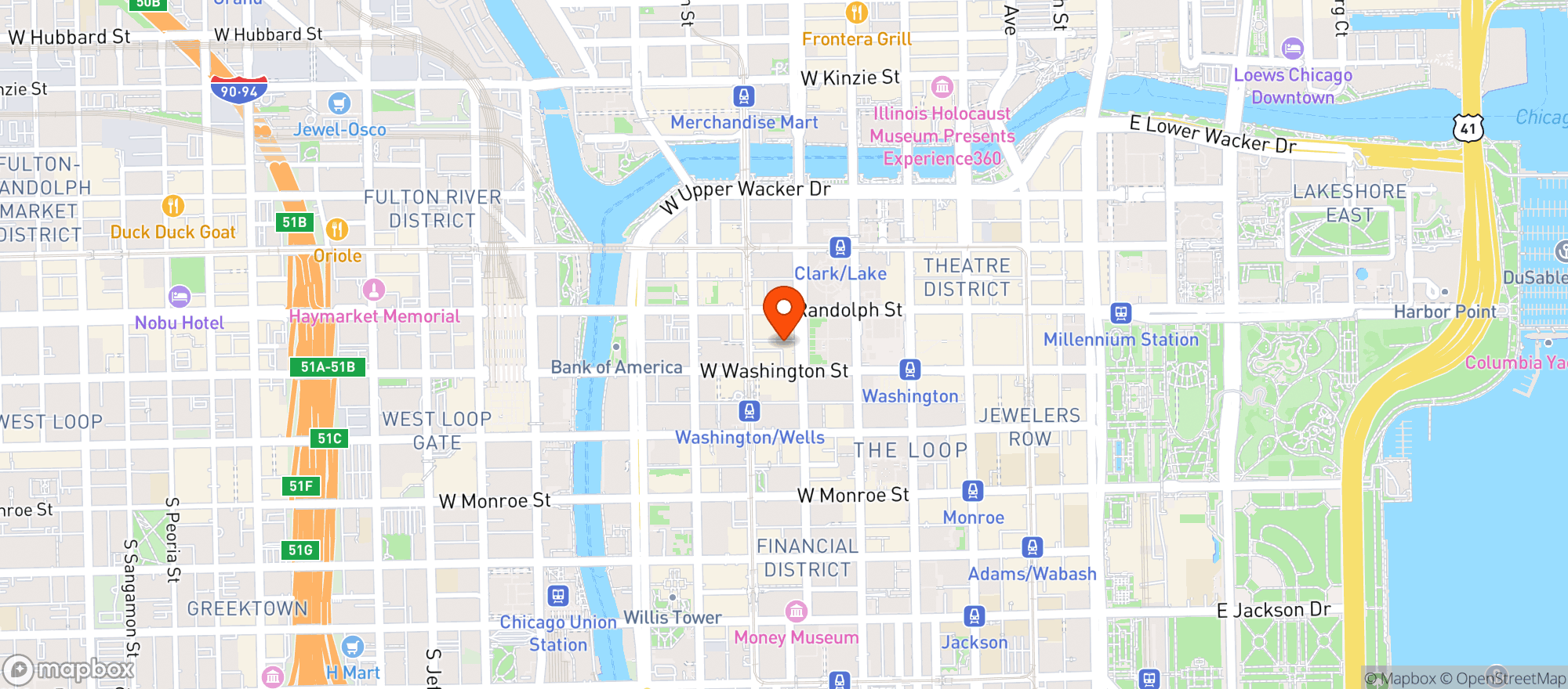 Map showing City Social