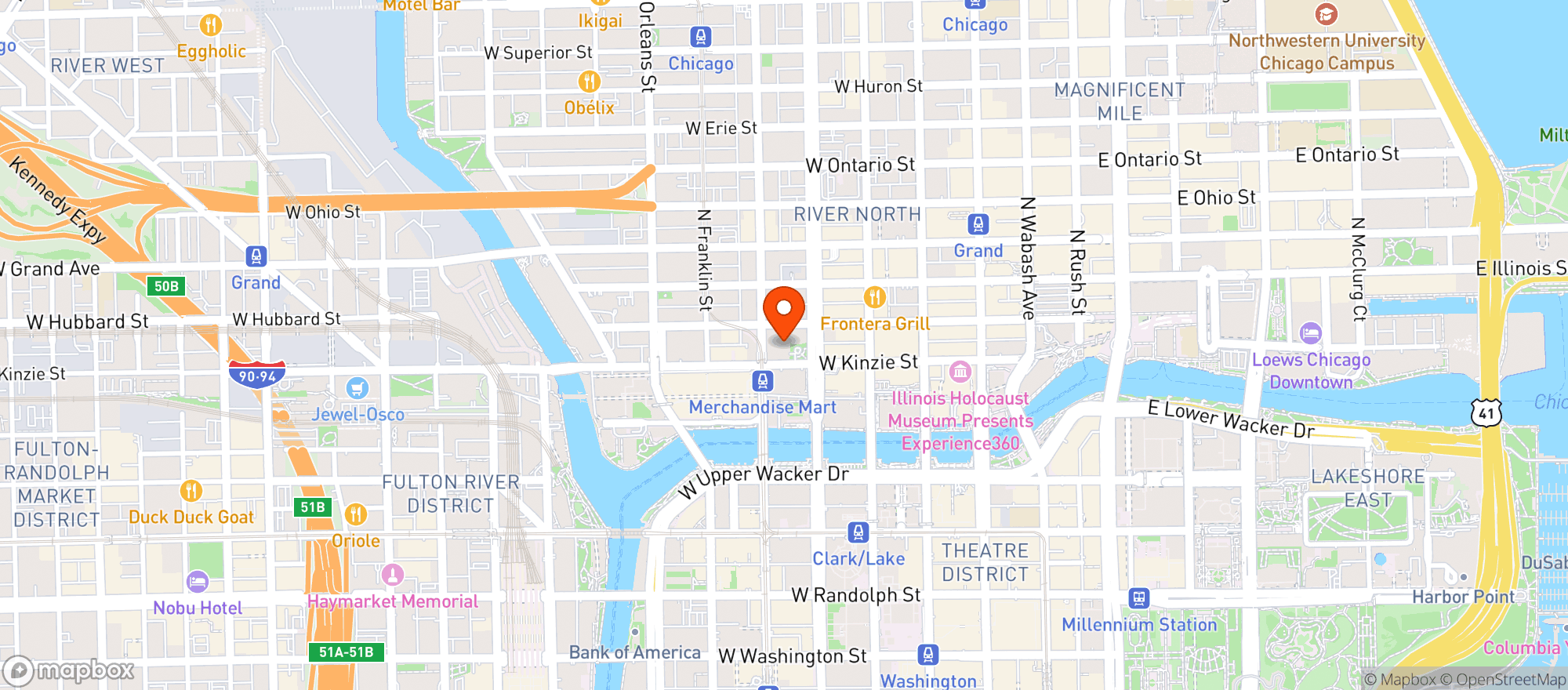 Map showing Foxtrot