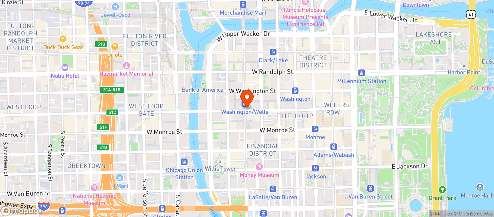 Map showing CIRCLE K #4706902