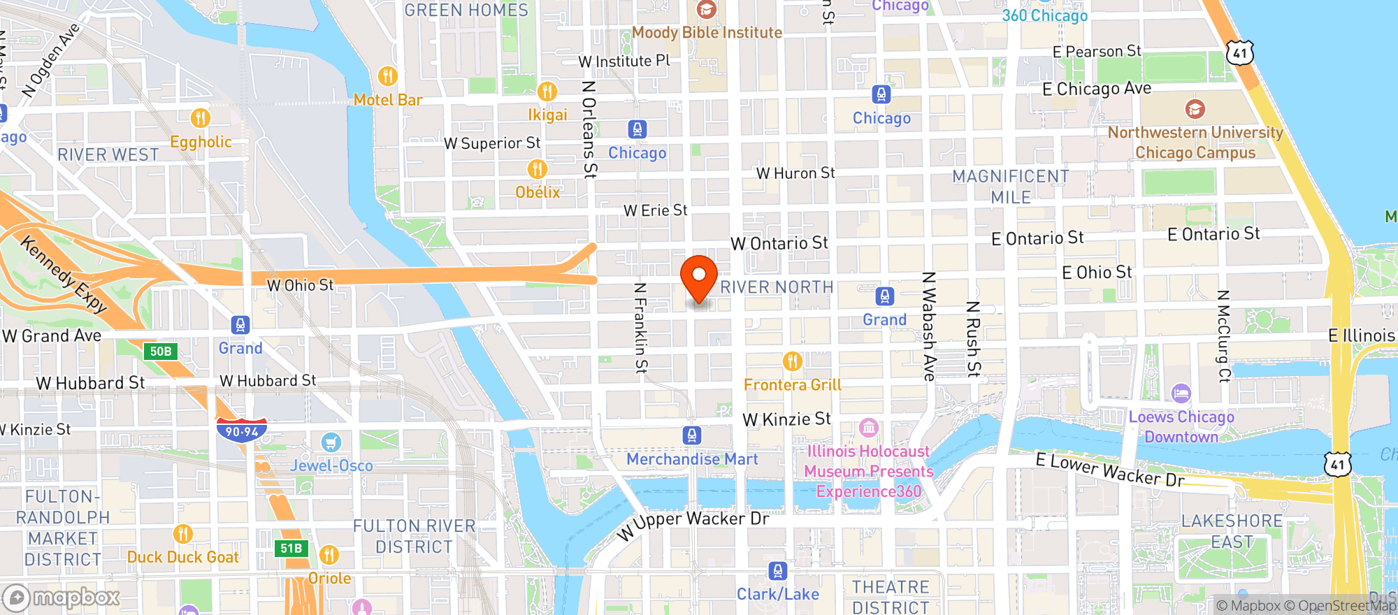 Map showing Zarella Pizzeria & Taverna