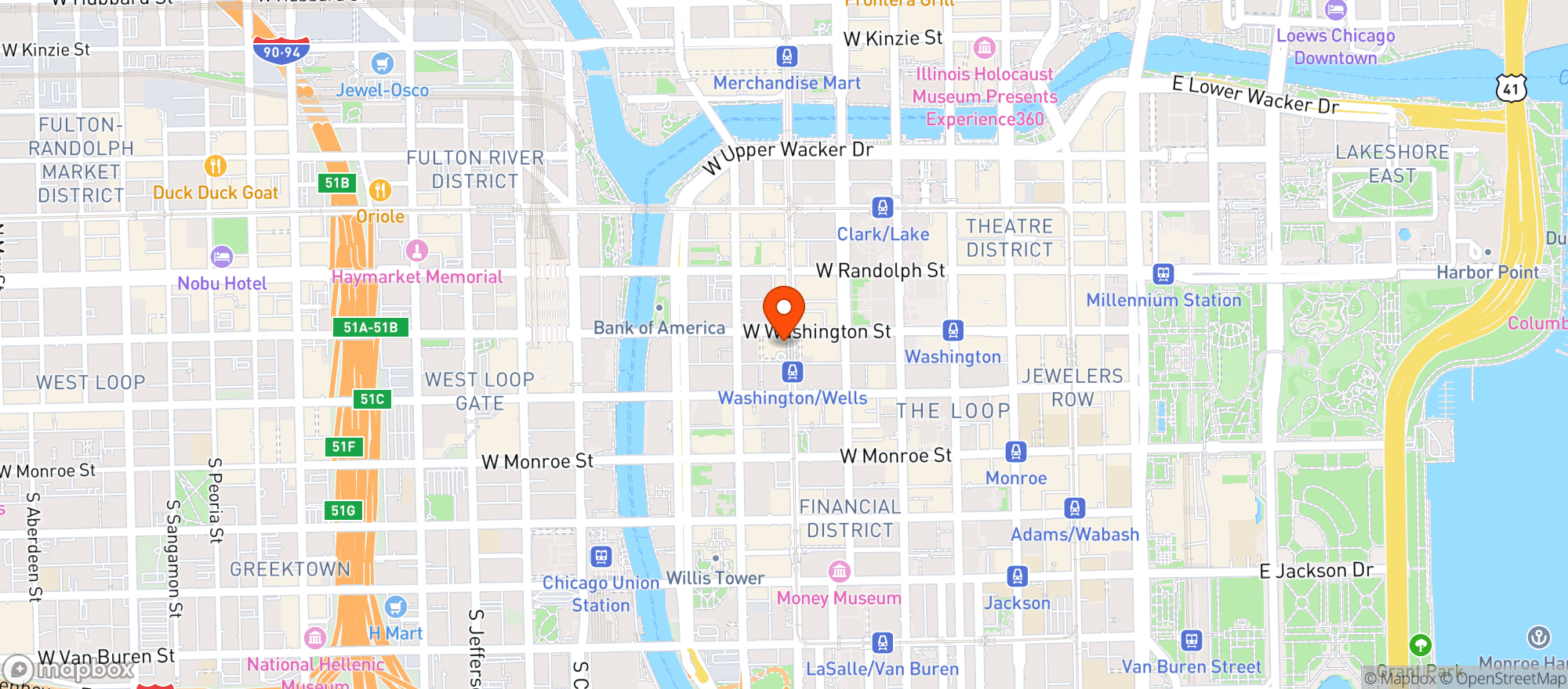 Map showing Stocks & Blondes