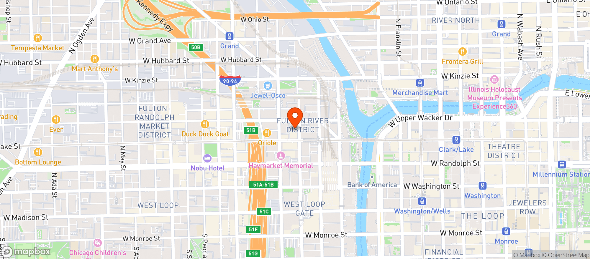 Map showing Romano Brothers Unverif #25417