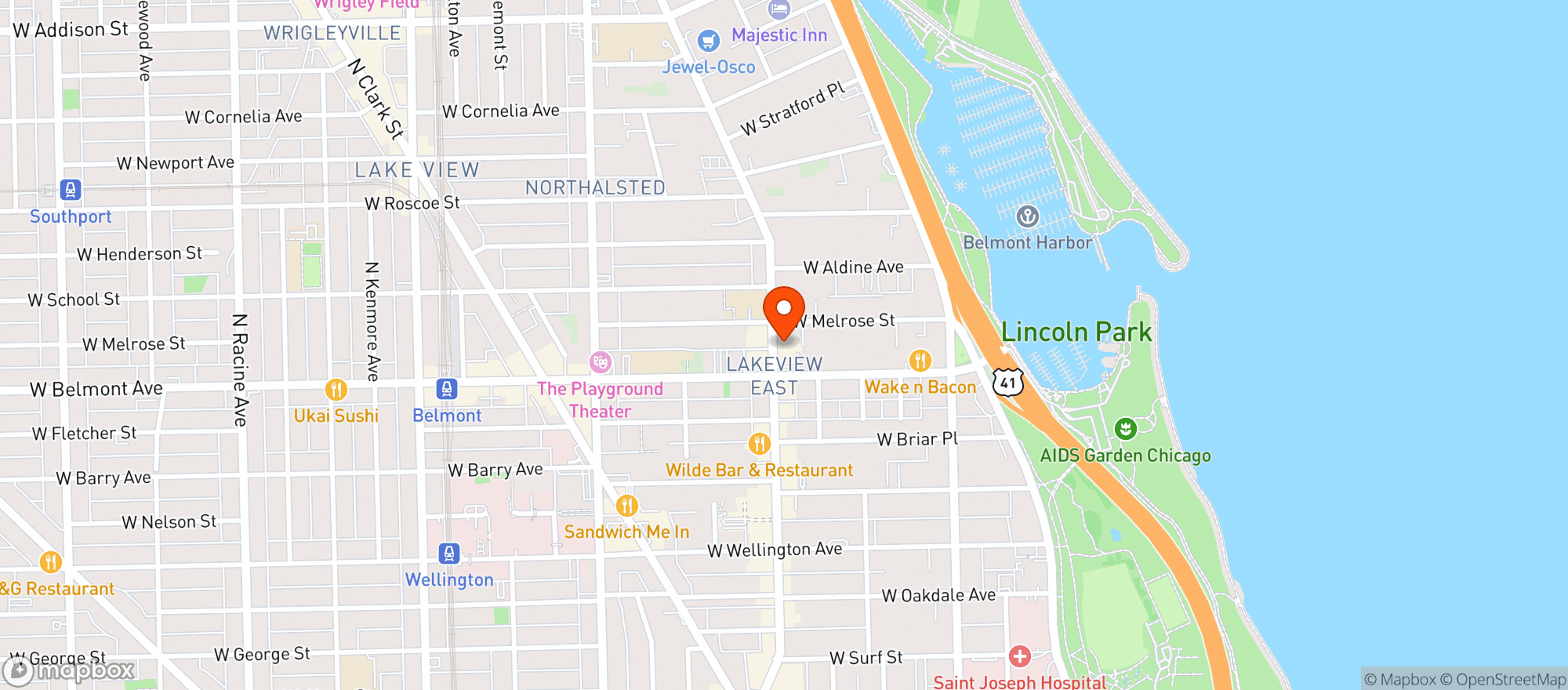 Map showing Sushi +