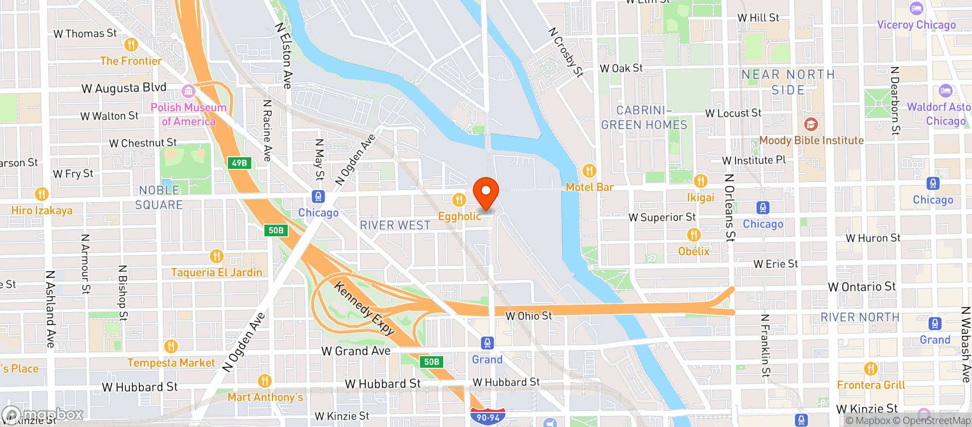 Map showing Logan Vegan - Location 2