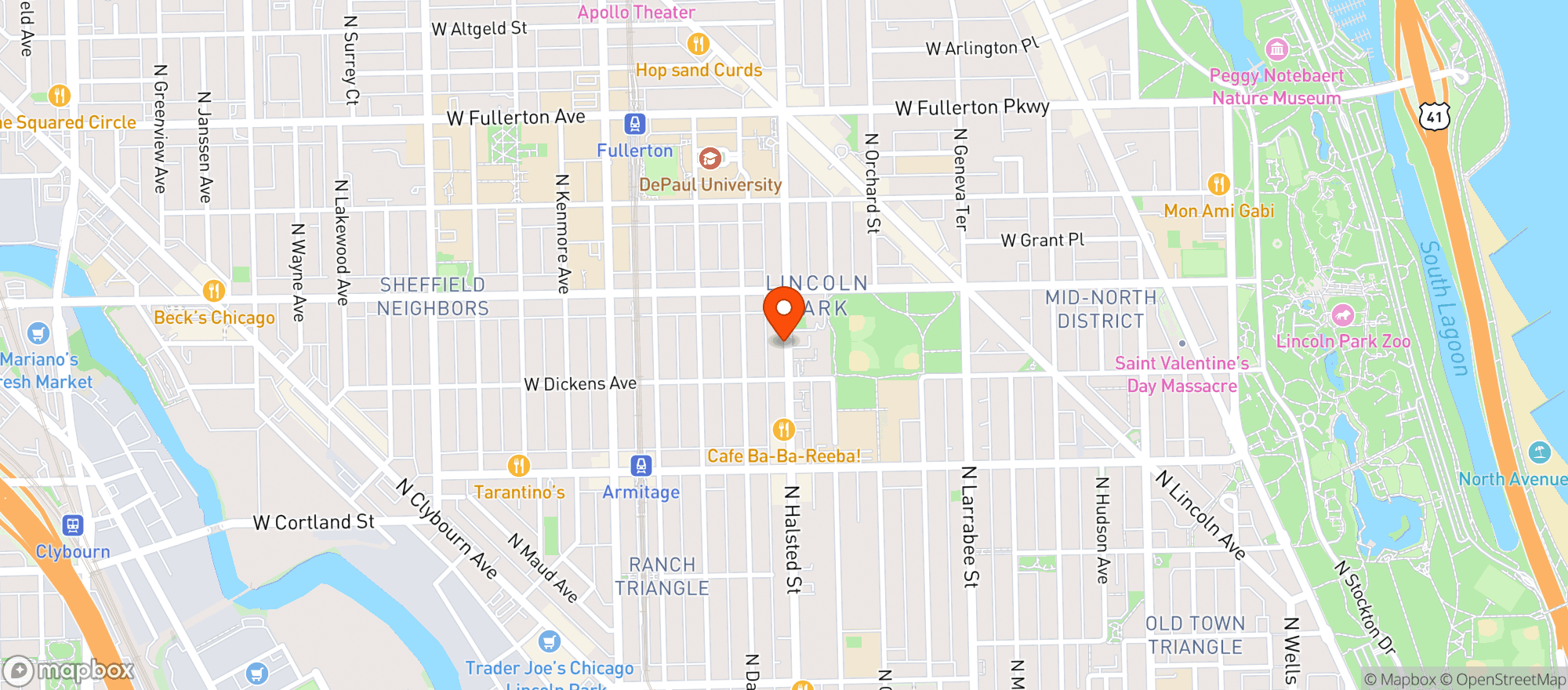 Map showing Medi Kitchen