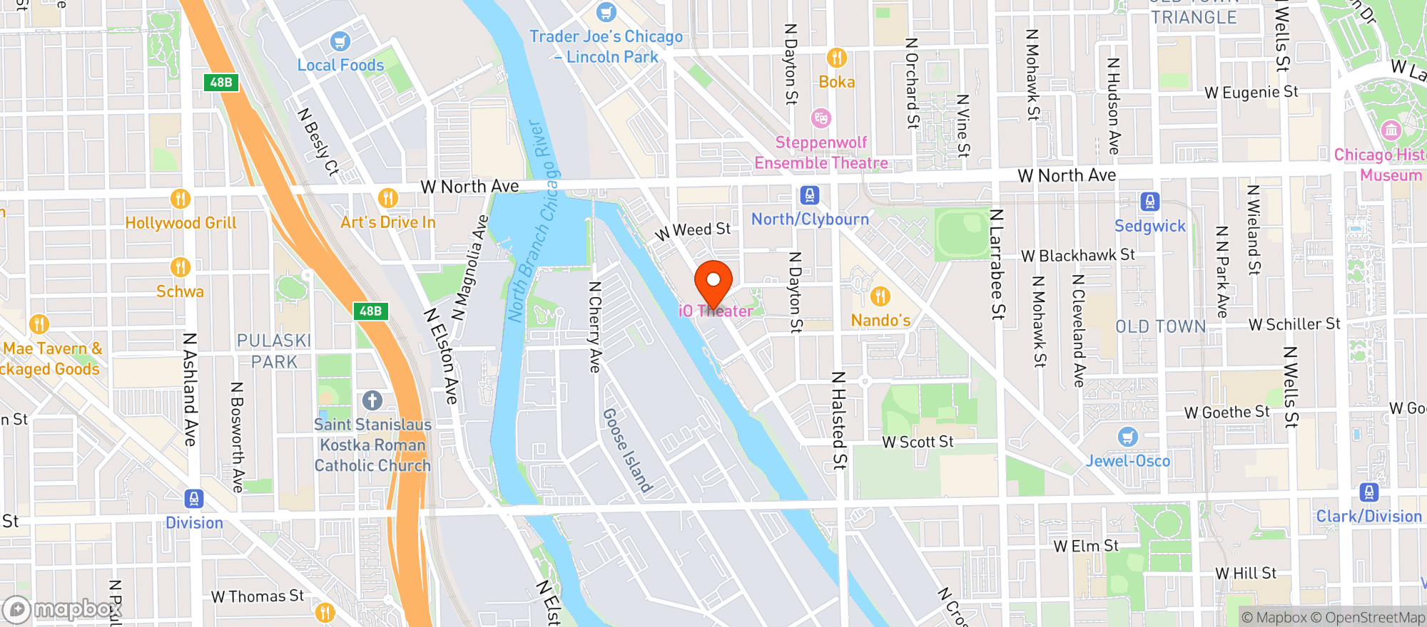 Map showing Off Color Brewing - Mousetrap