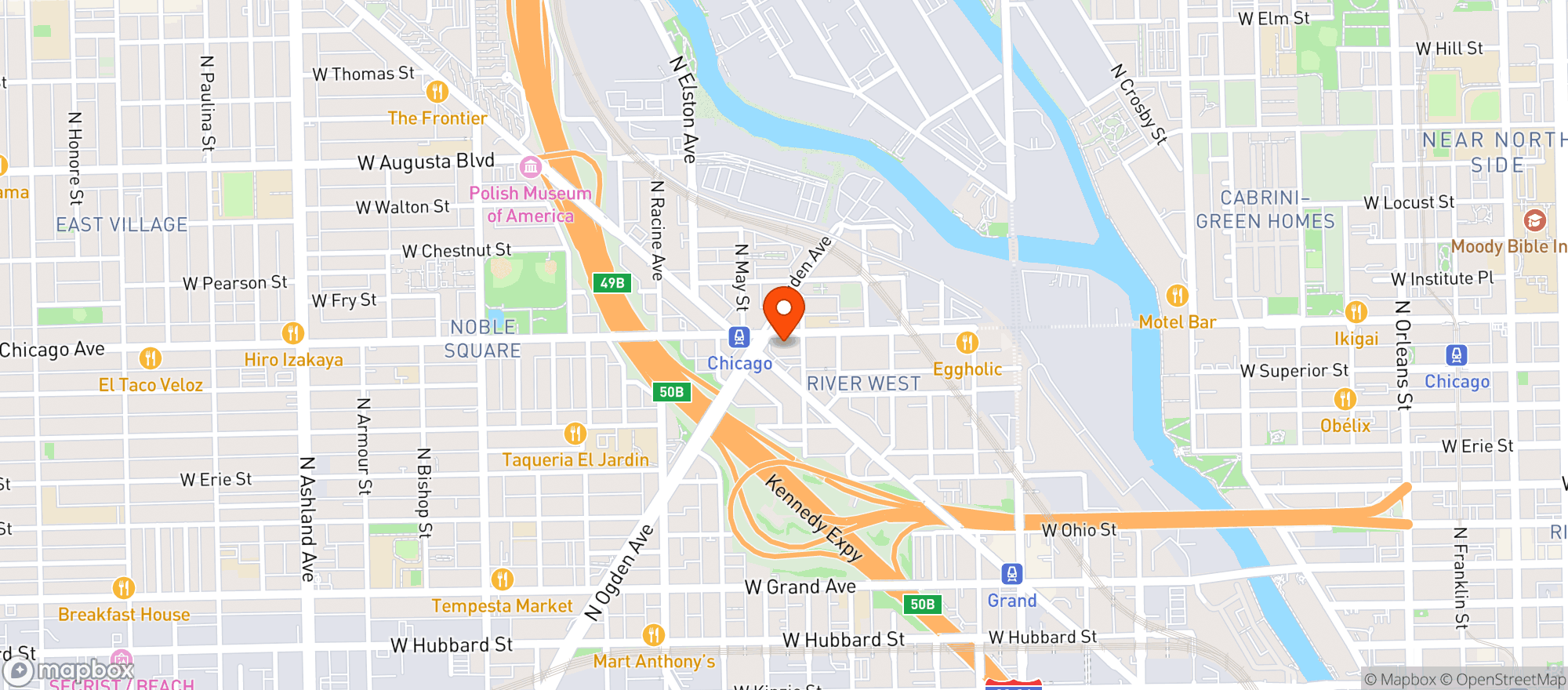Map showing Cvs Pharmacy #8745