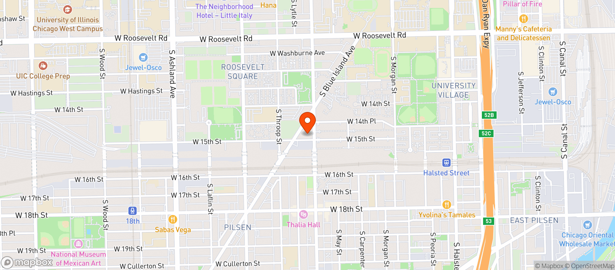 Map showing A&s Beverages