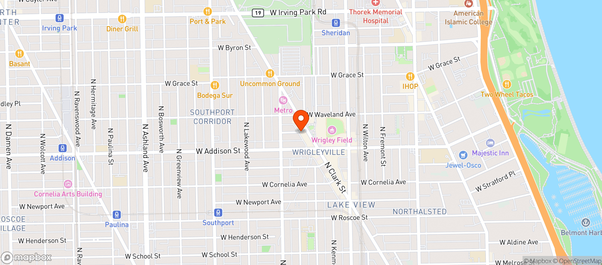 Map showing Big Star Ii