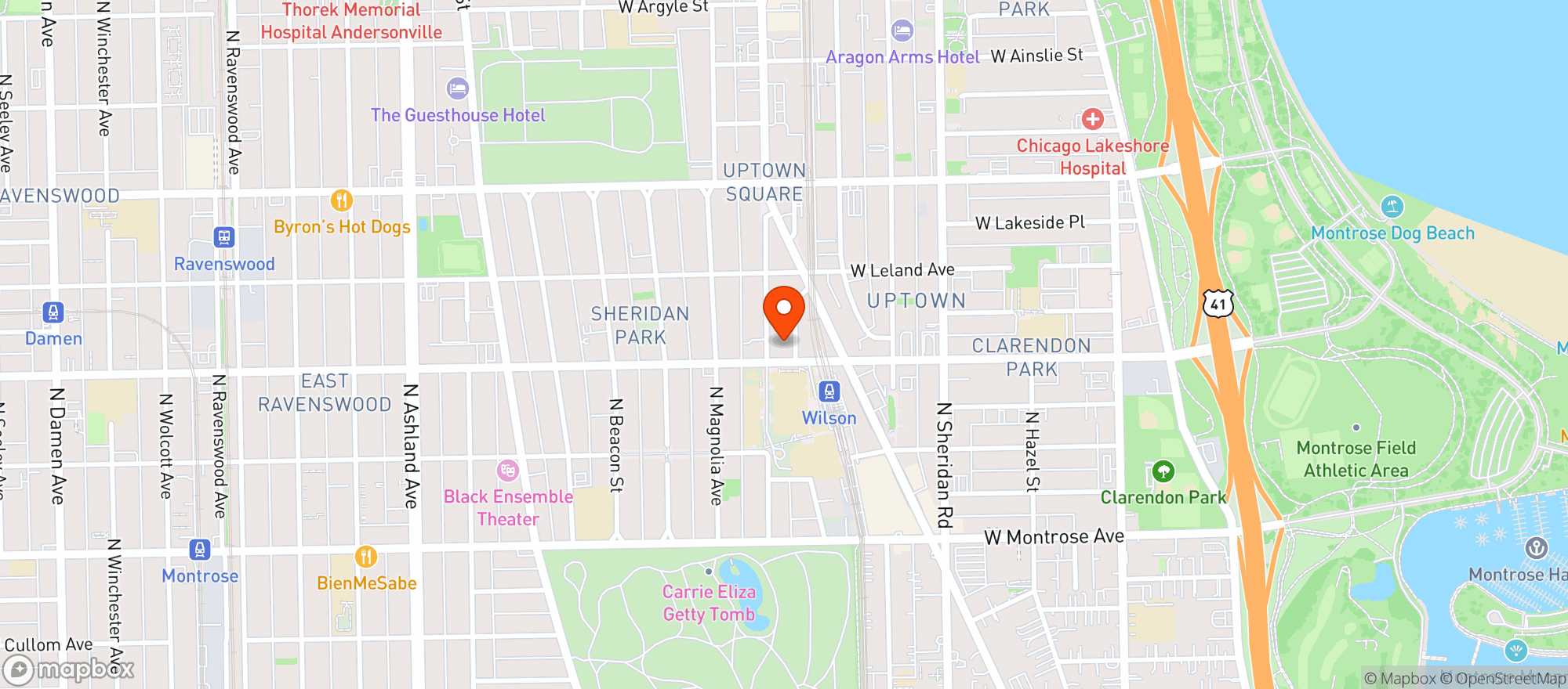 Map showing 2bears Tavern