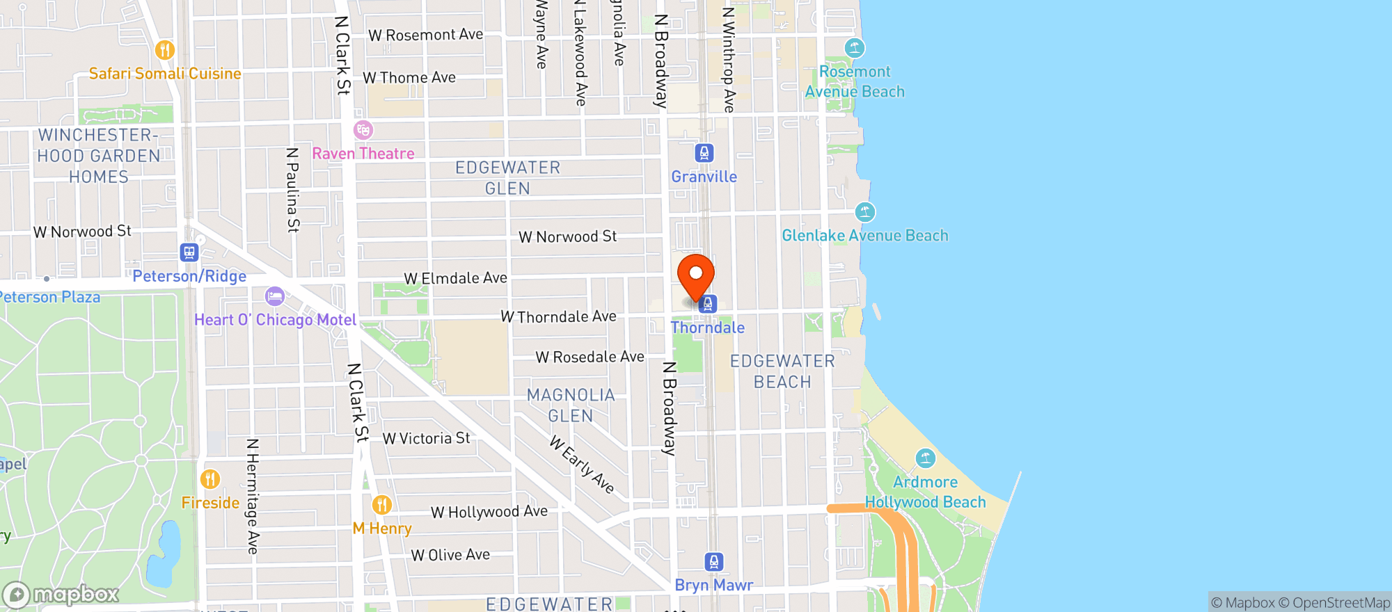 Map showing Castle Food & Liquor