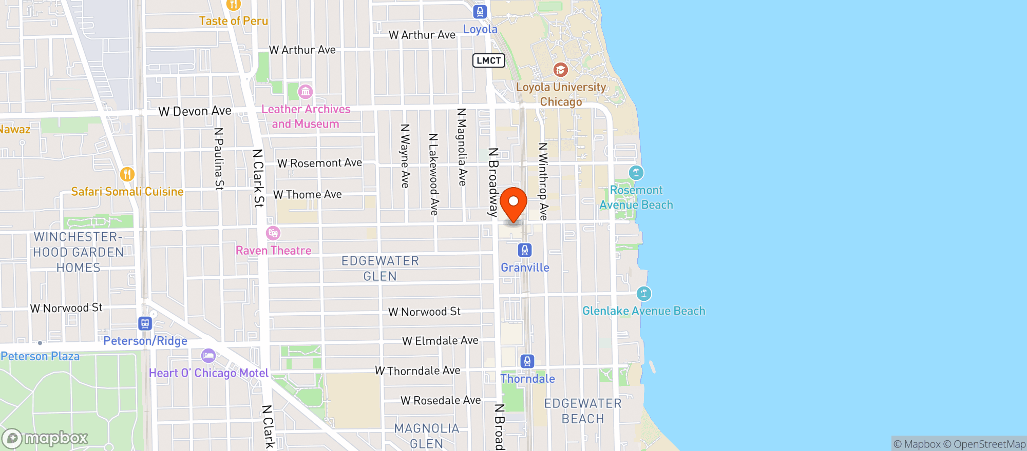 Map showing Anvil