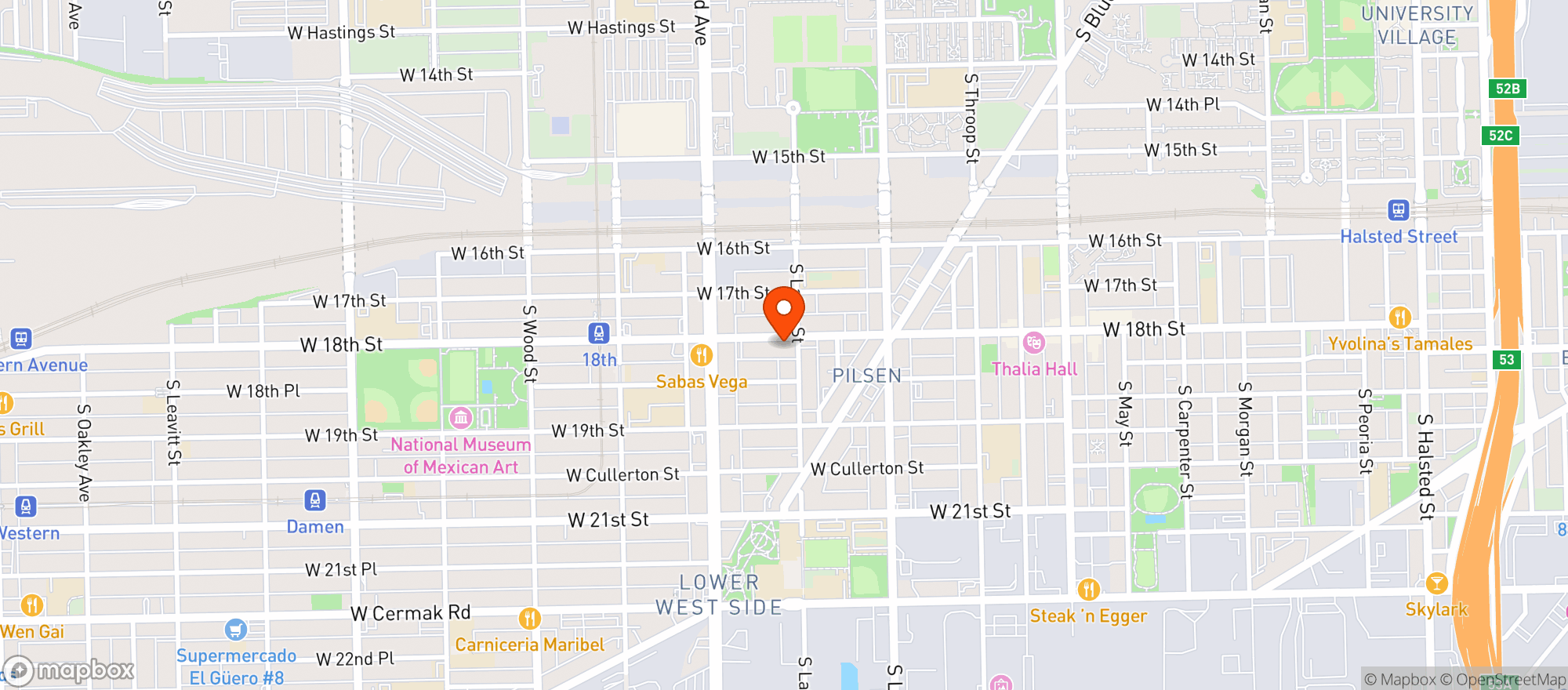 Map showing Evans St Liquors