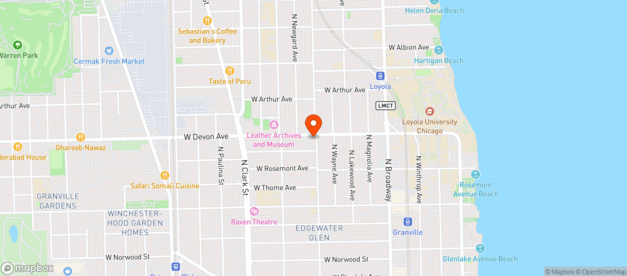 Map showing Uncommon Ground- Devon