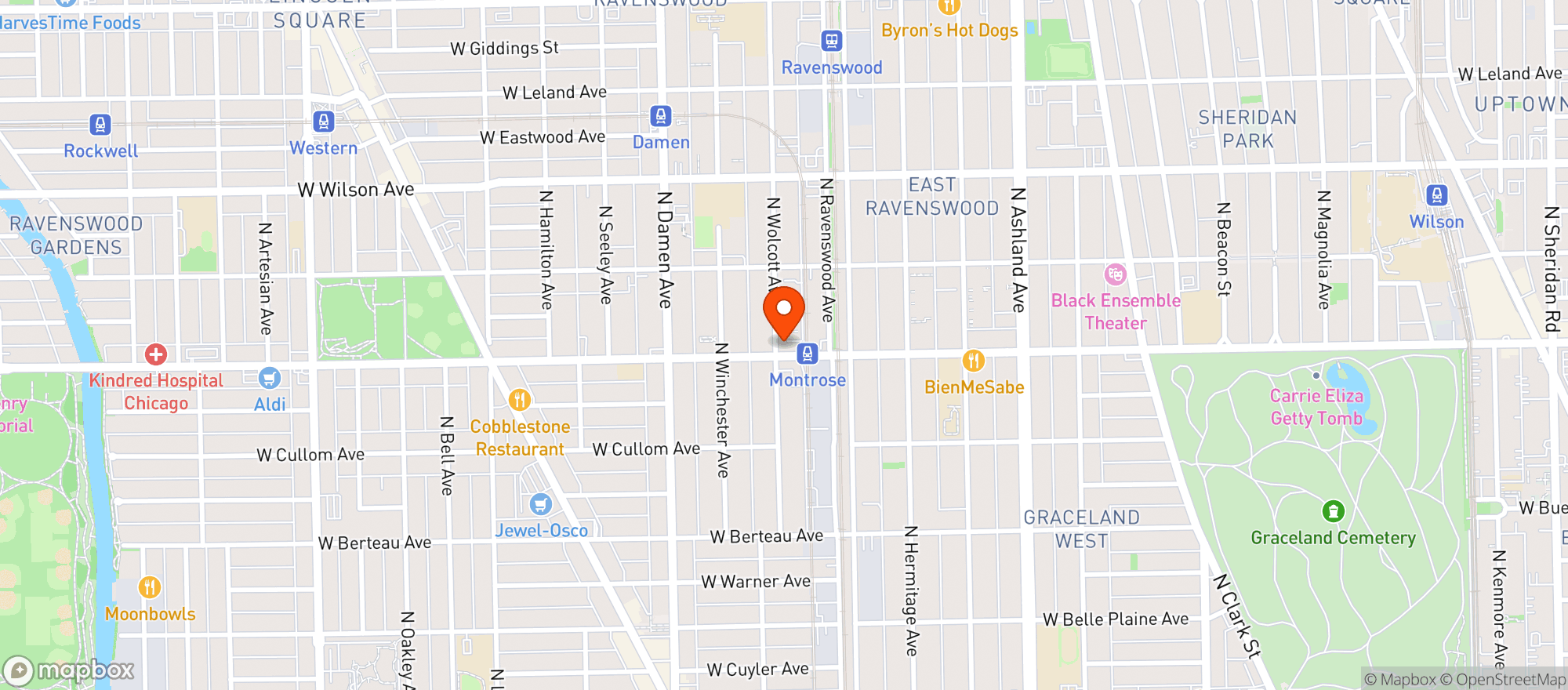 Map showing Best Buy Food & Liquor