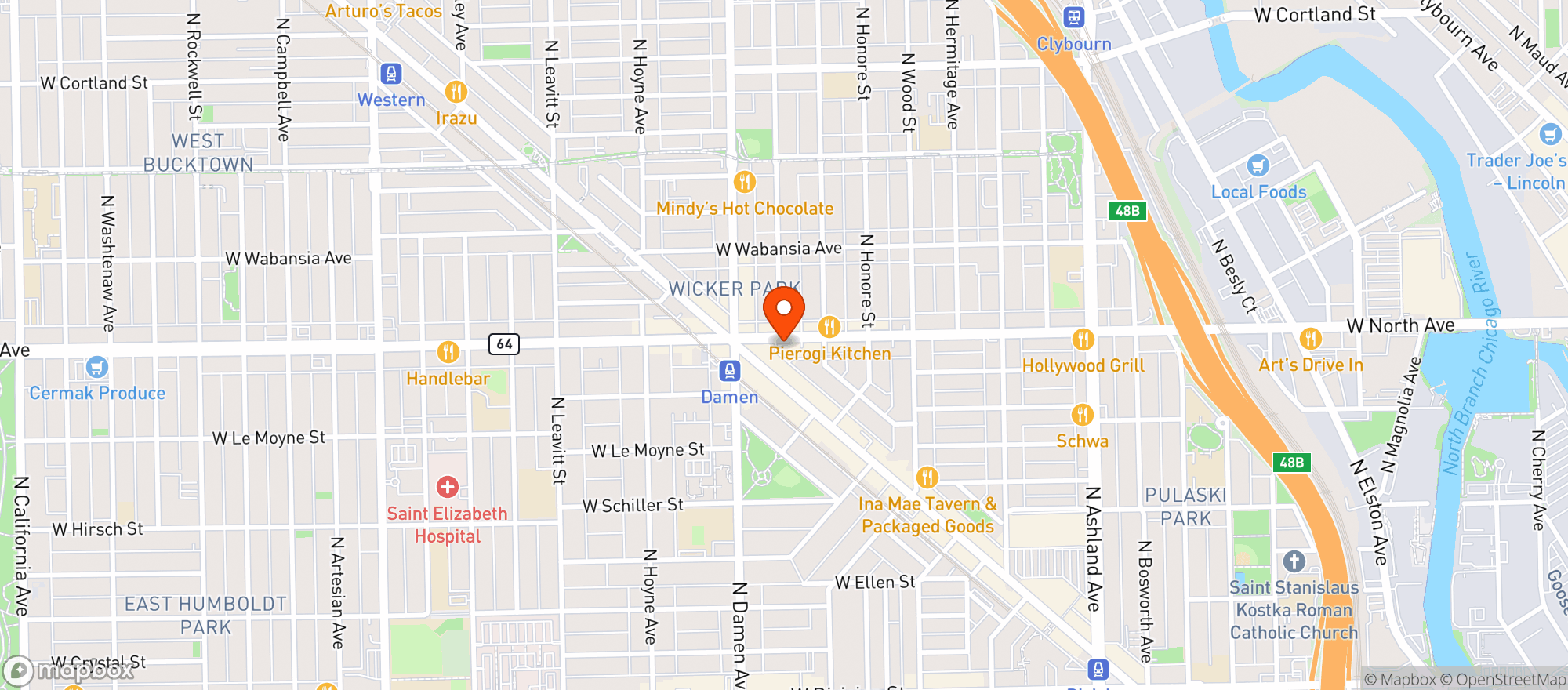 Map showing Piece