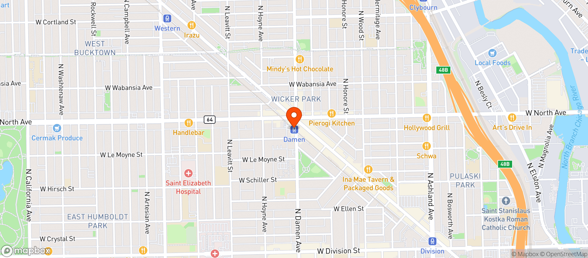 Map showing The Violet Hour Mod
