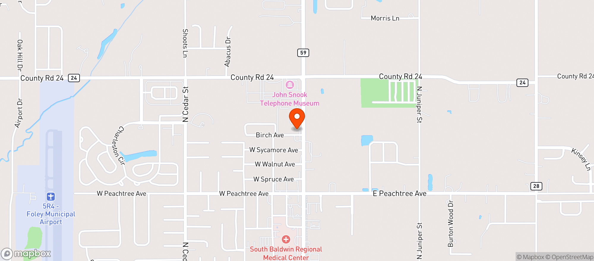 Map showing Medicinal Garden Too