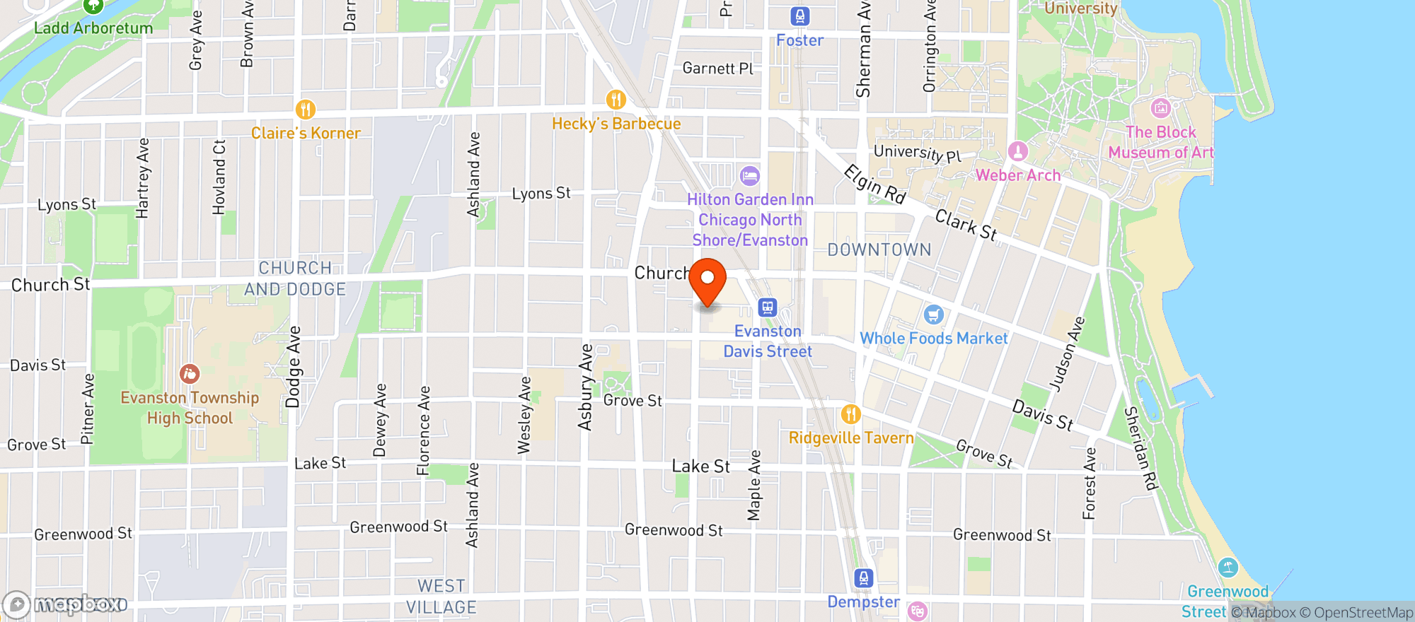 Map showing Smylie Bros Rest. & Brewery