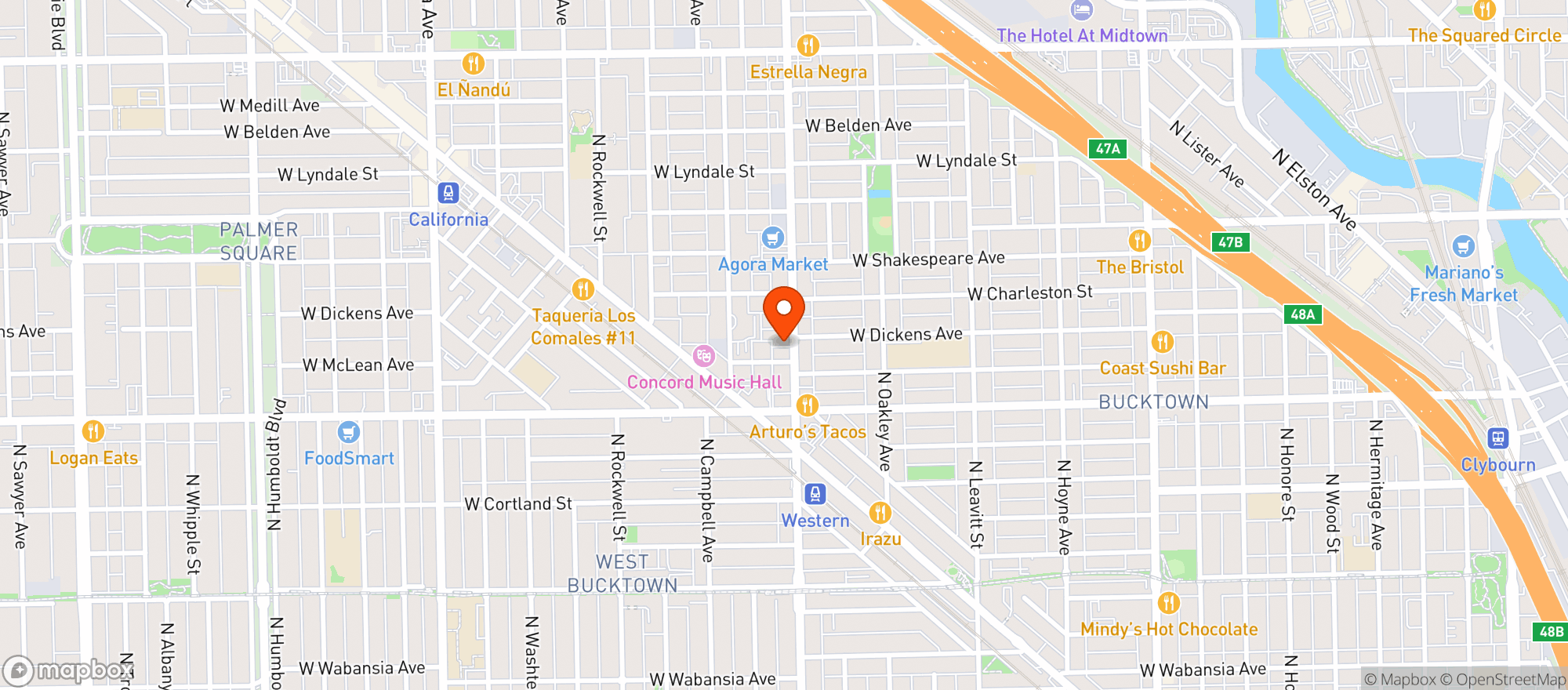 Map showing Os Tap