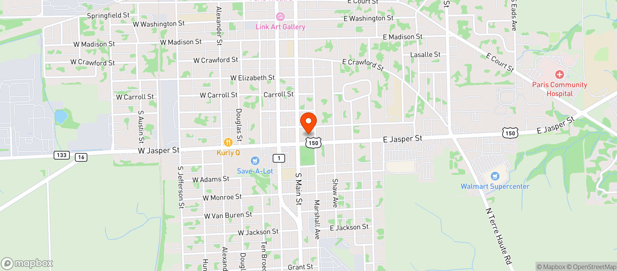 Map showing Cvs Pharmacy #6694