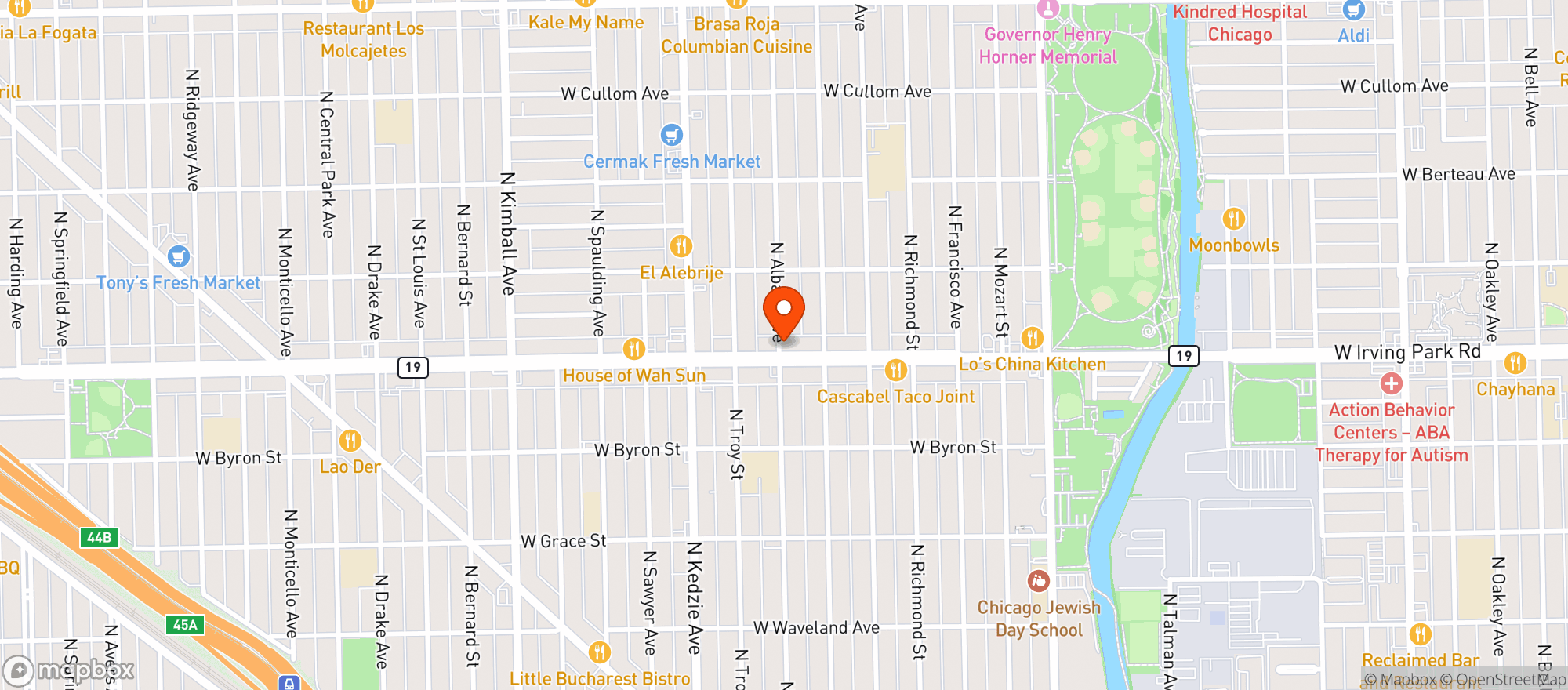 Map showing Lizards Liquid Lounge