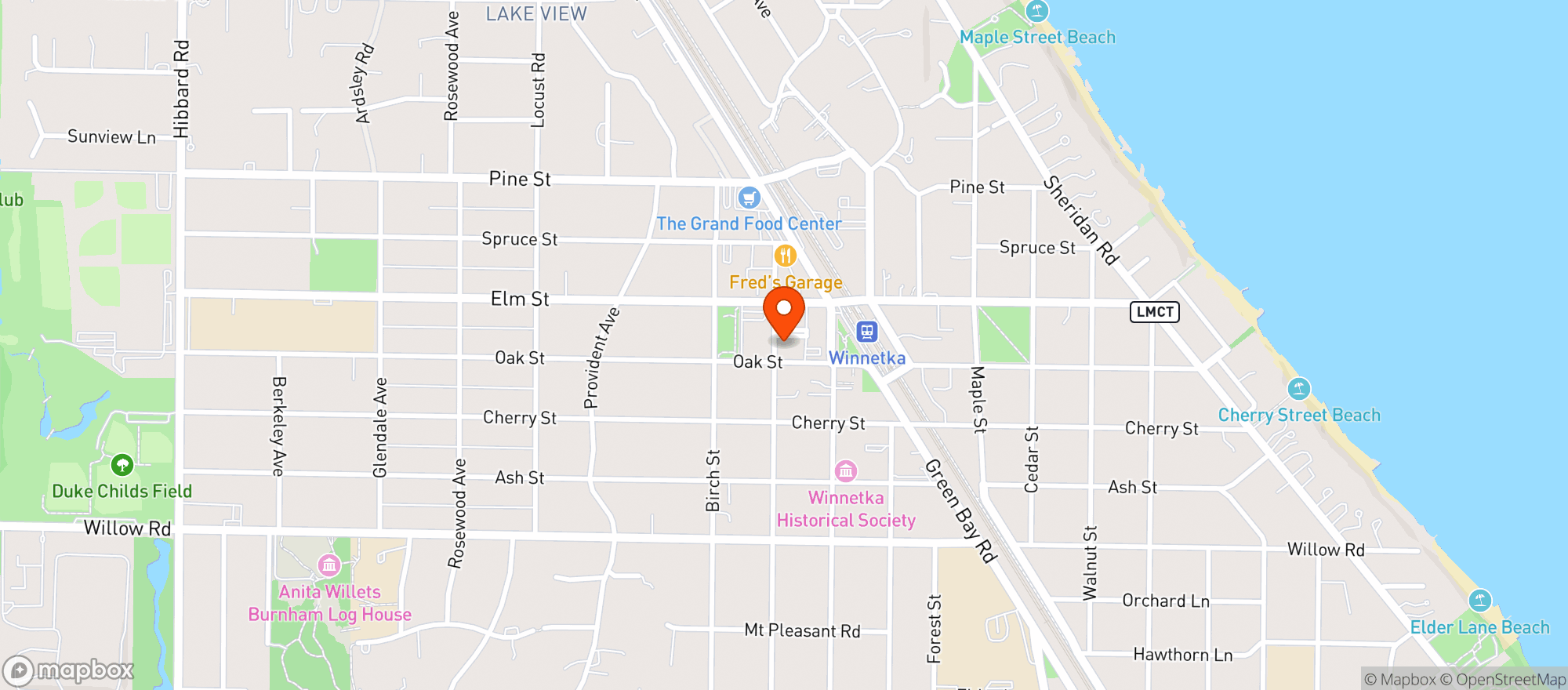 Map showing 501 Local