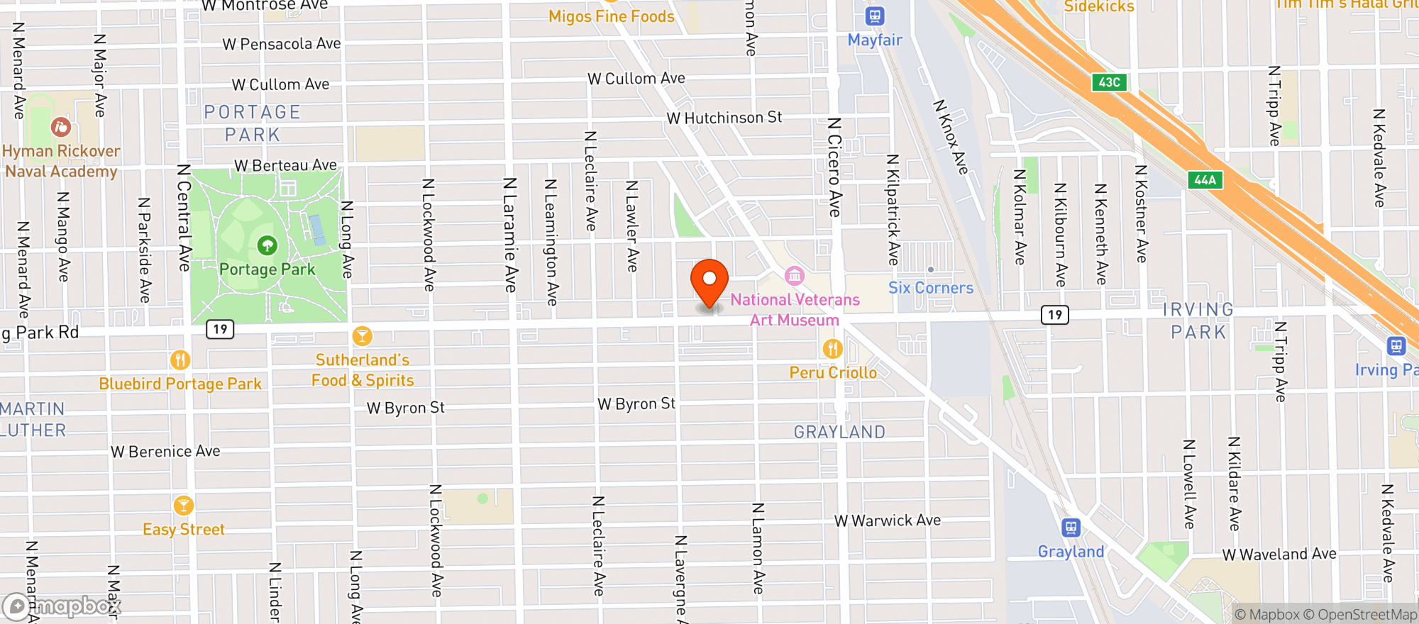Map showing Kit: A Bar Supply Store