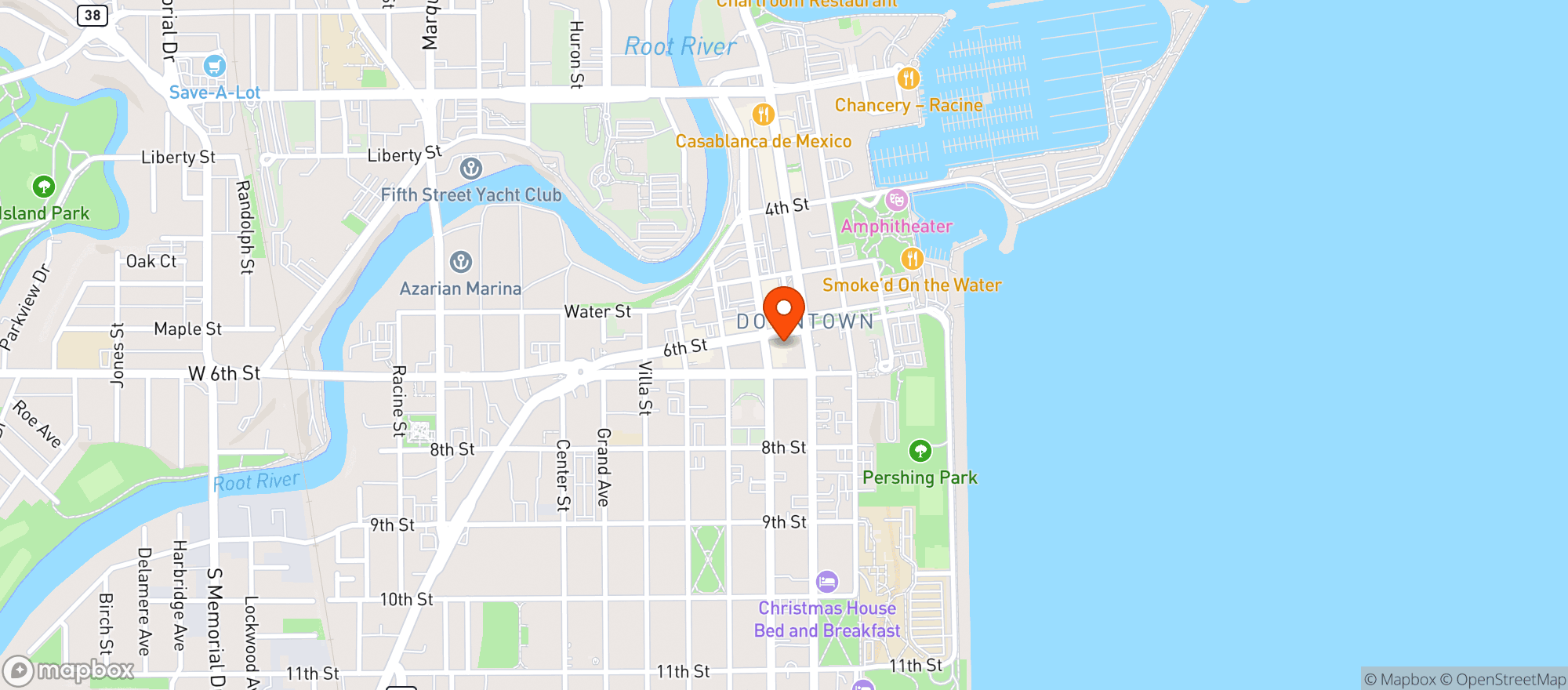 Map showing Void The
