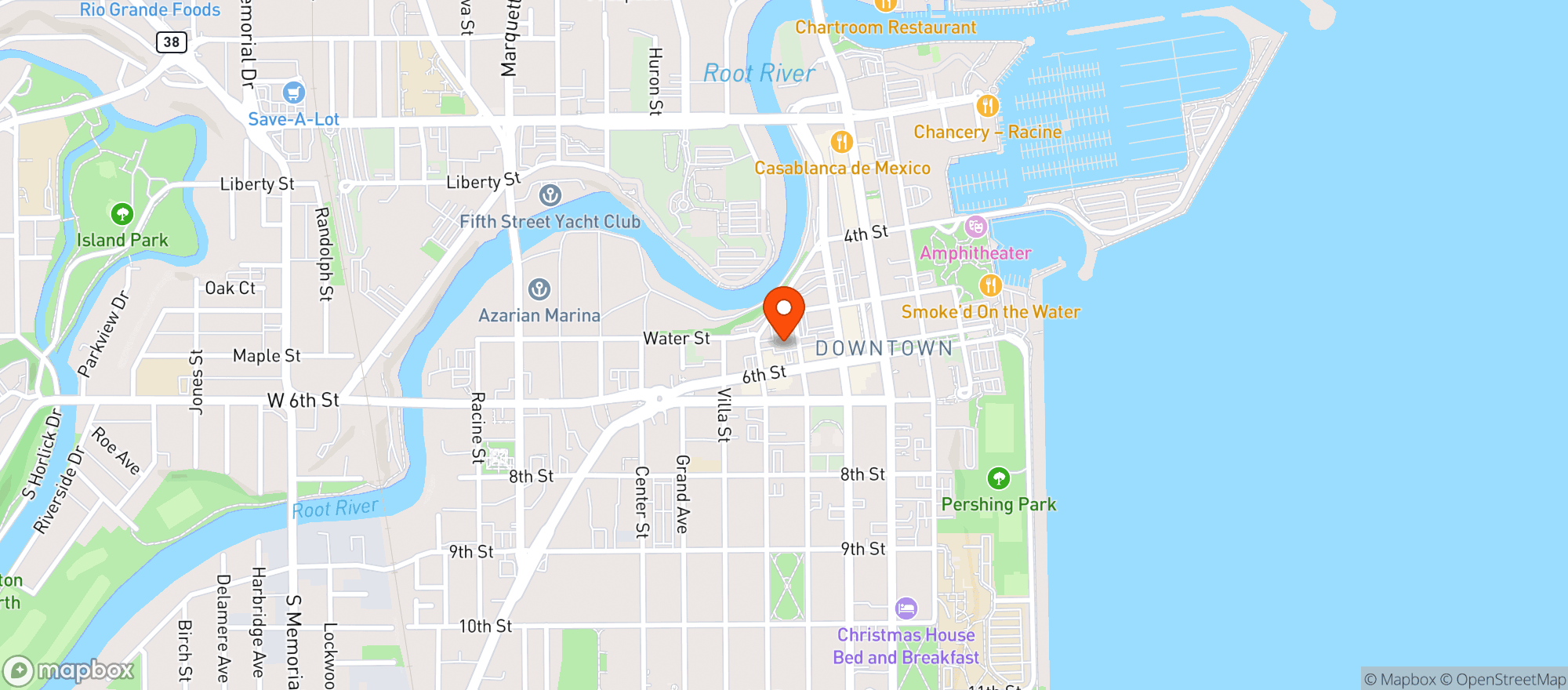 Map showing Shogun Japanese Steakhouse