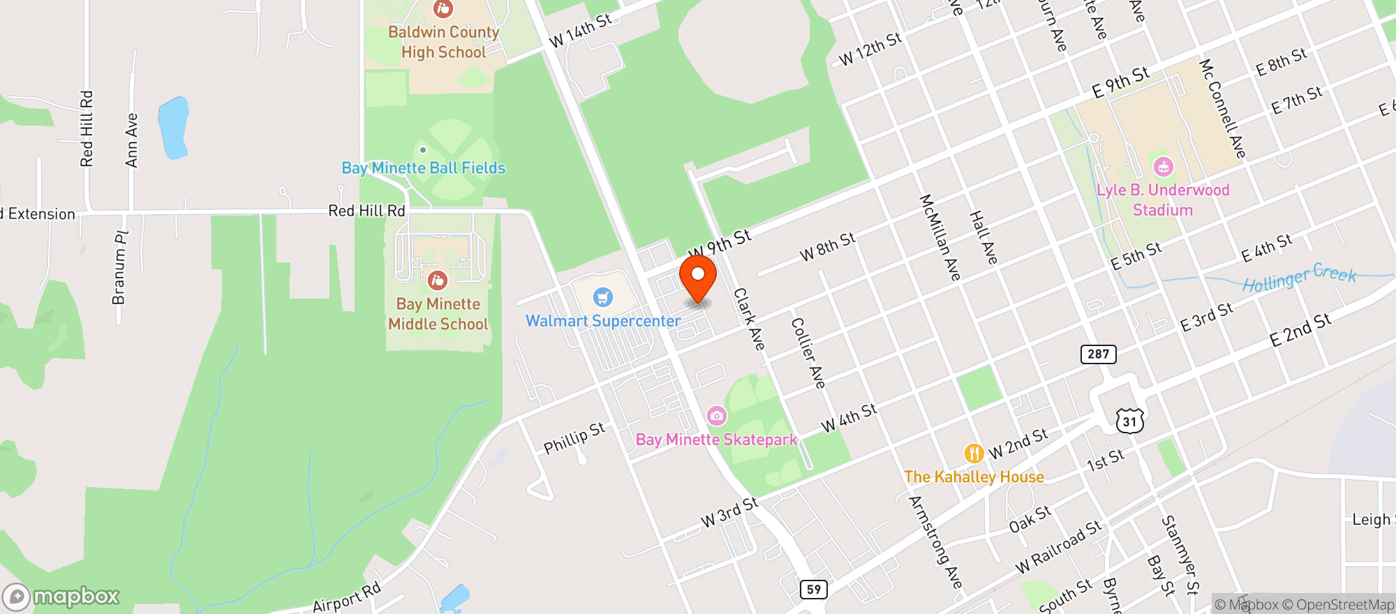 Map showing GREERS CASHSAVER #14