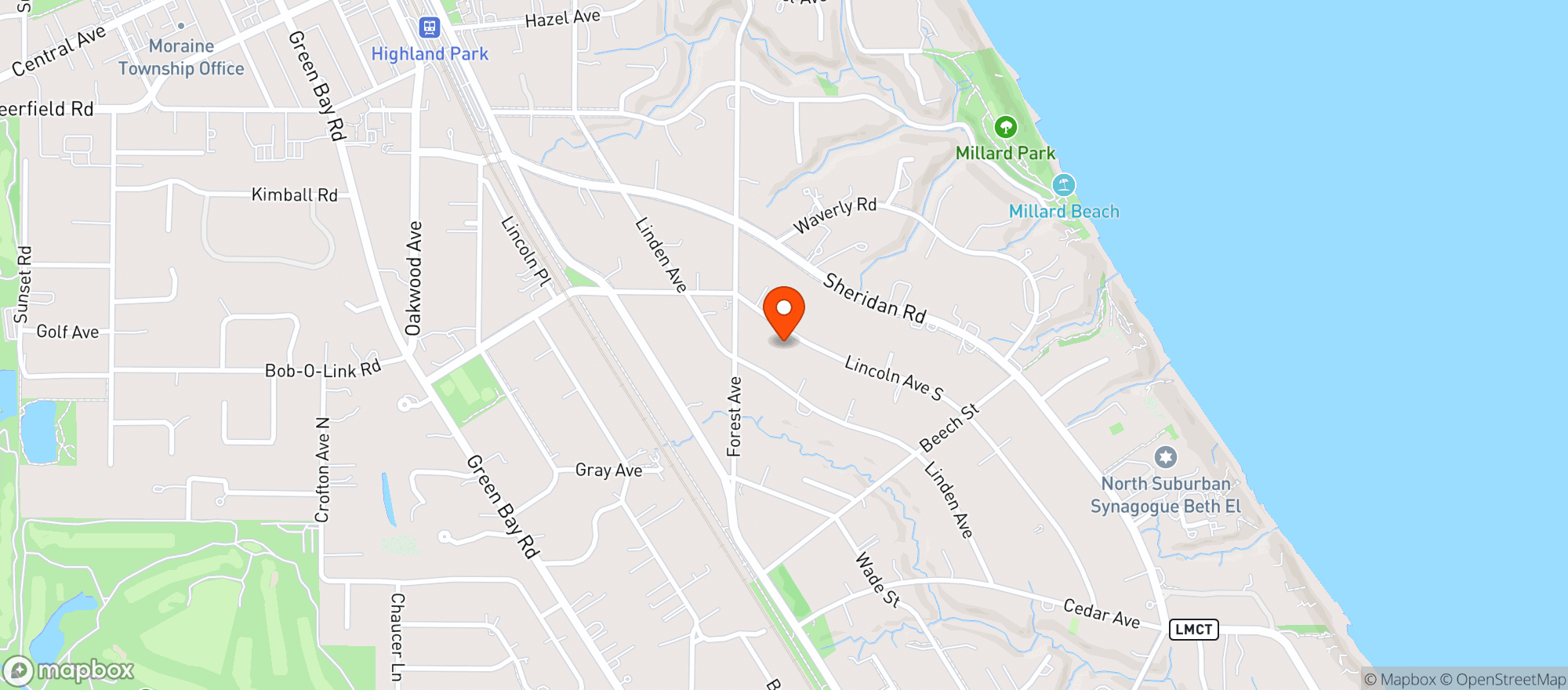 Map showing Nathan Cooper