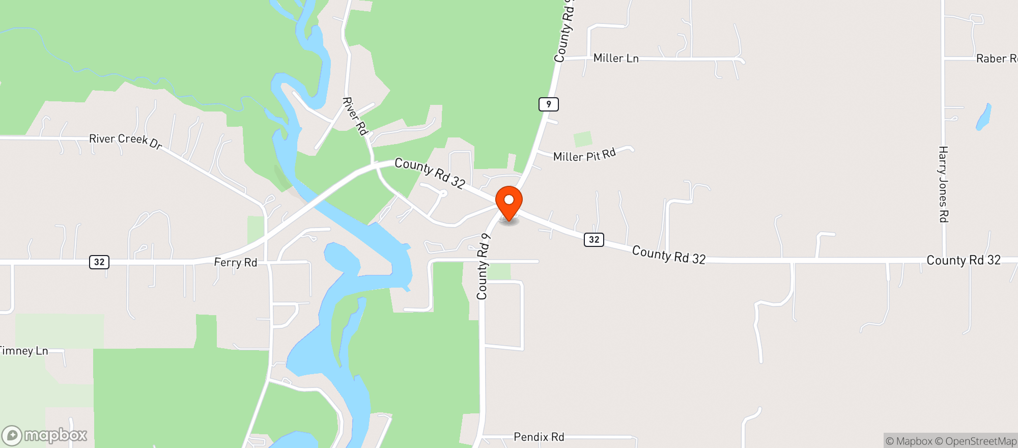 Map showing Daybreak Mart