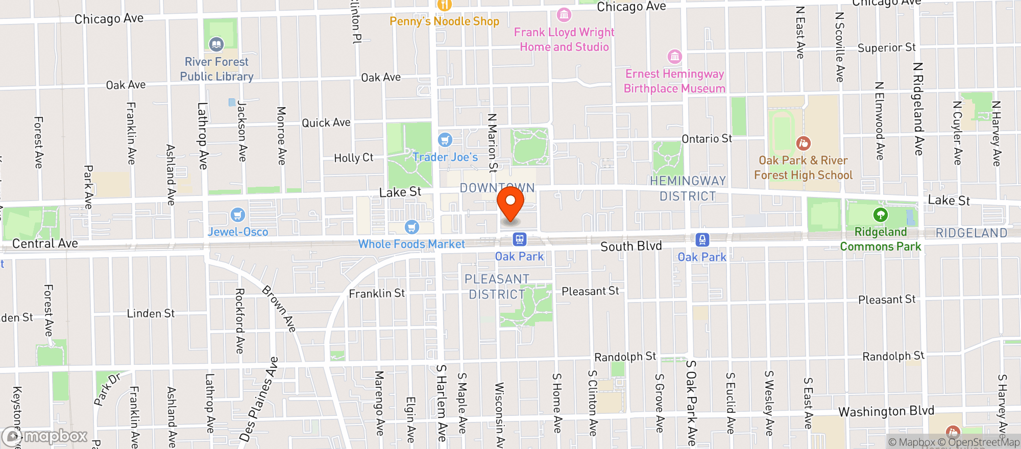 Map showing Beer Shop