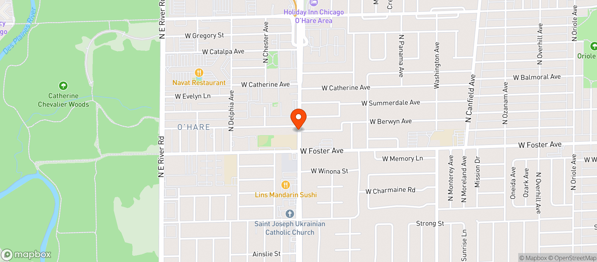 Map showing Marios Wine & Spirits