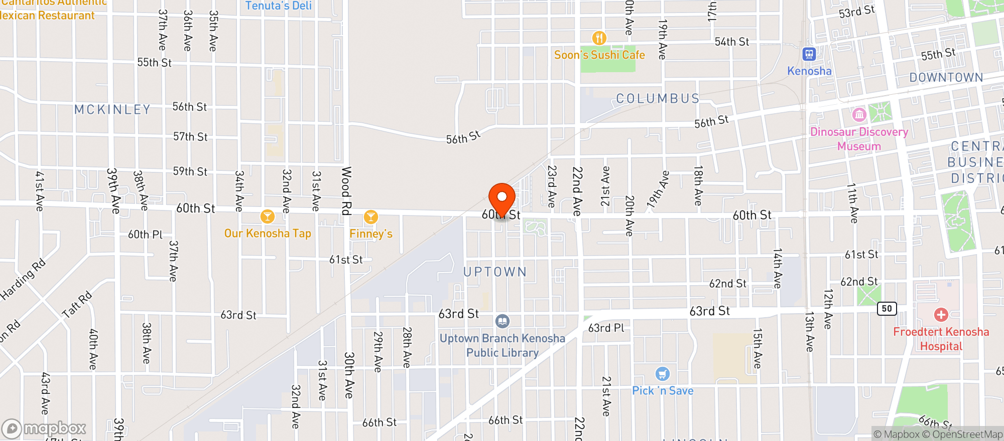 Map showing Hattrix