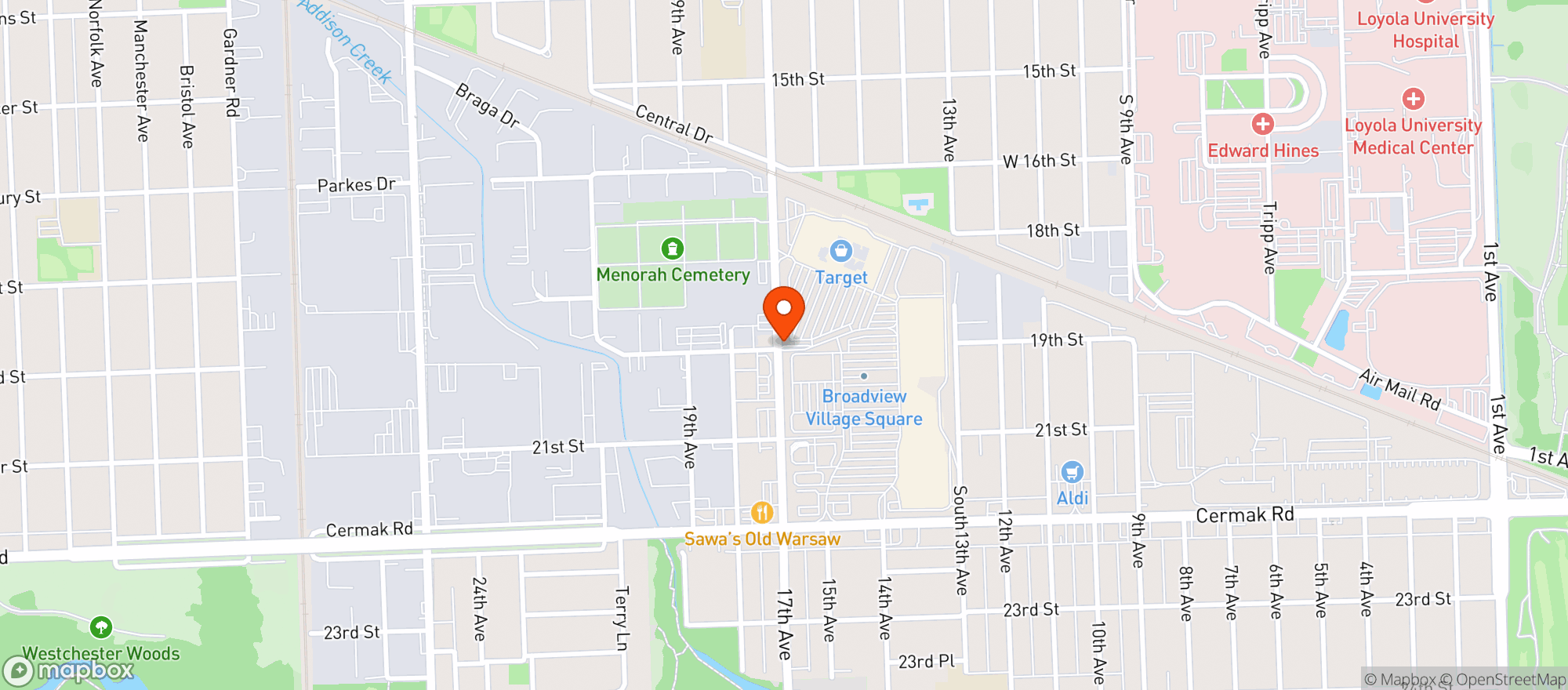 Map showing Gnc