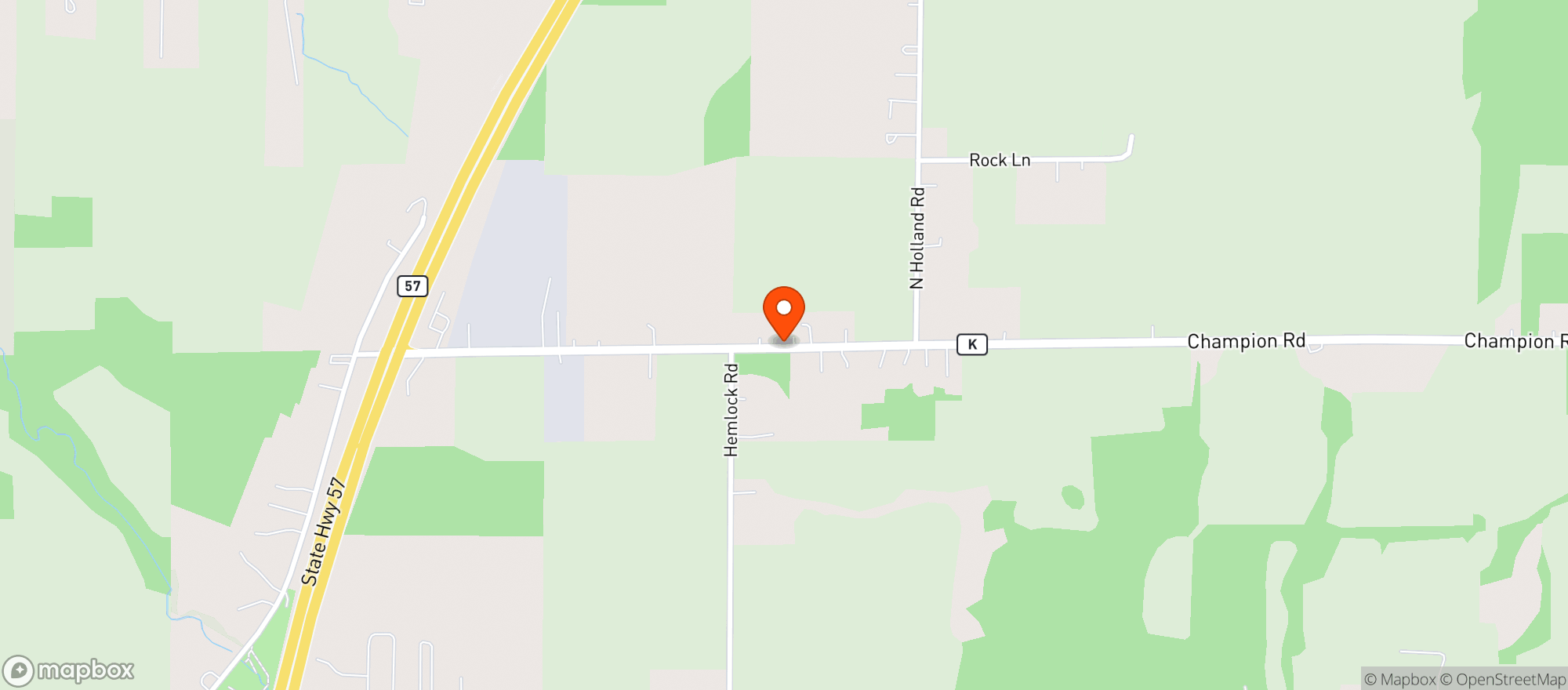 Map showing Bay Petro Express Llc