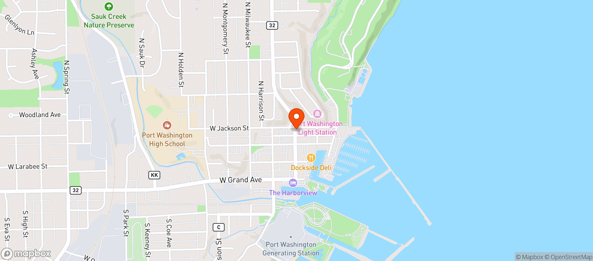 Map showing Sir James Pub
