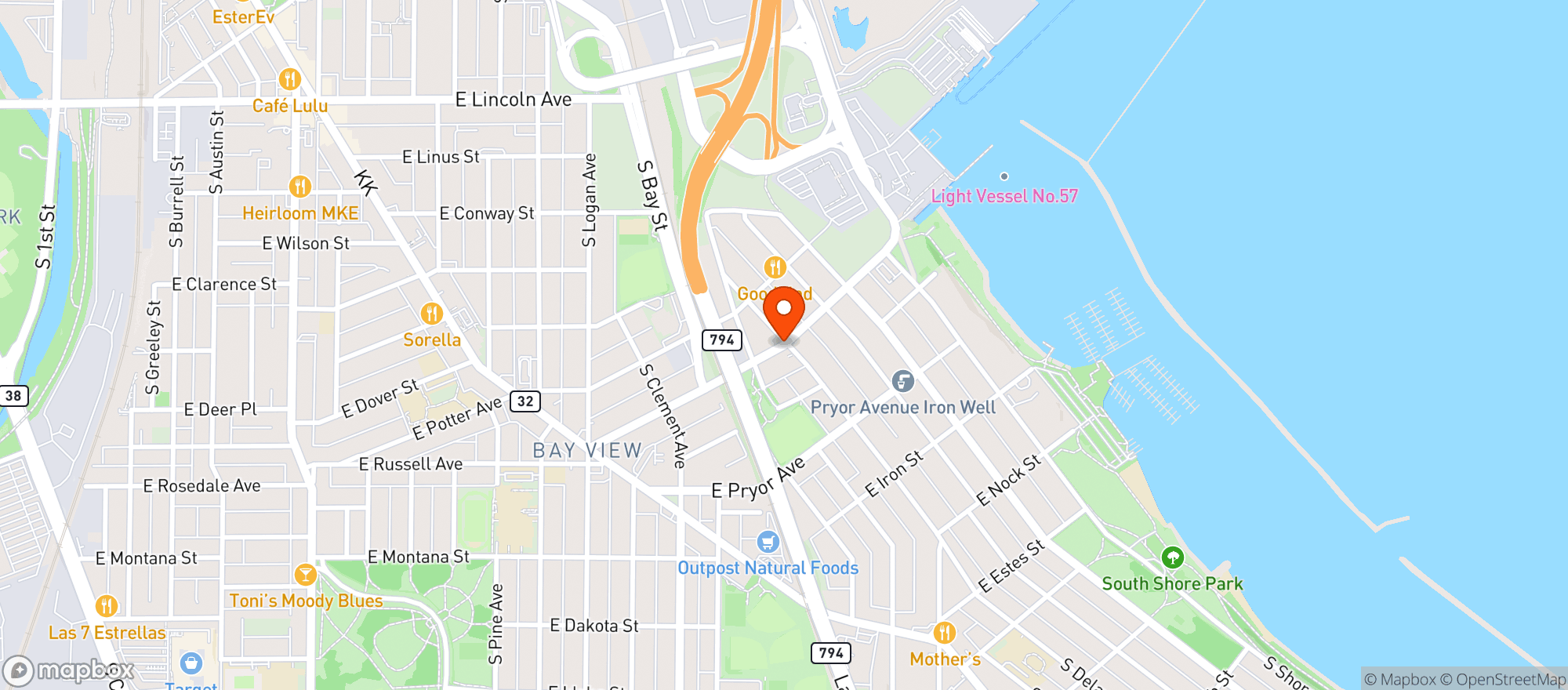 Map showing At Random