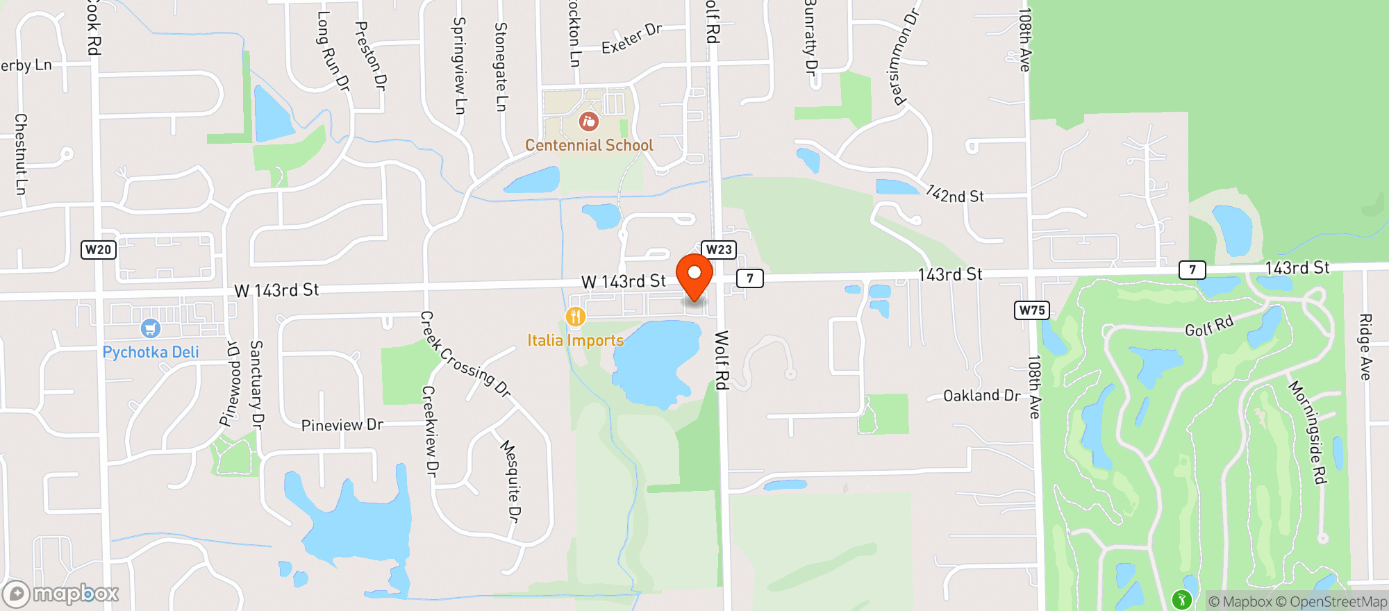 Map showing Cvs Pharmacy #8500