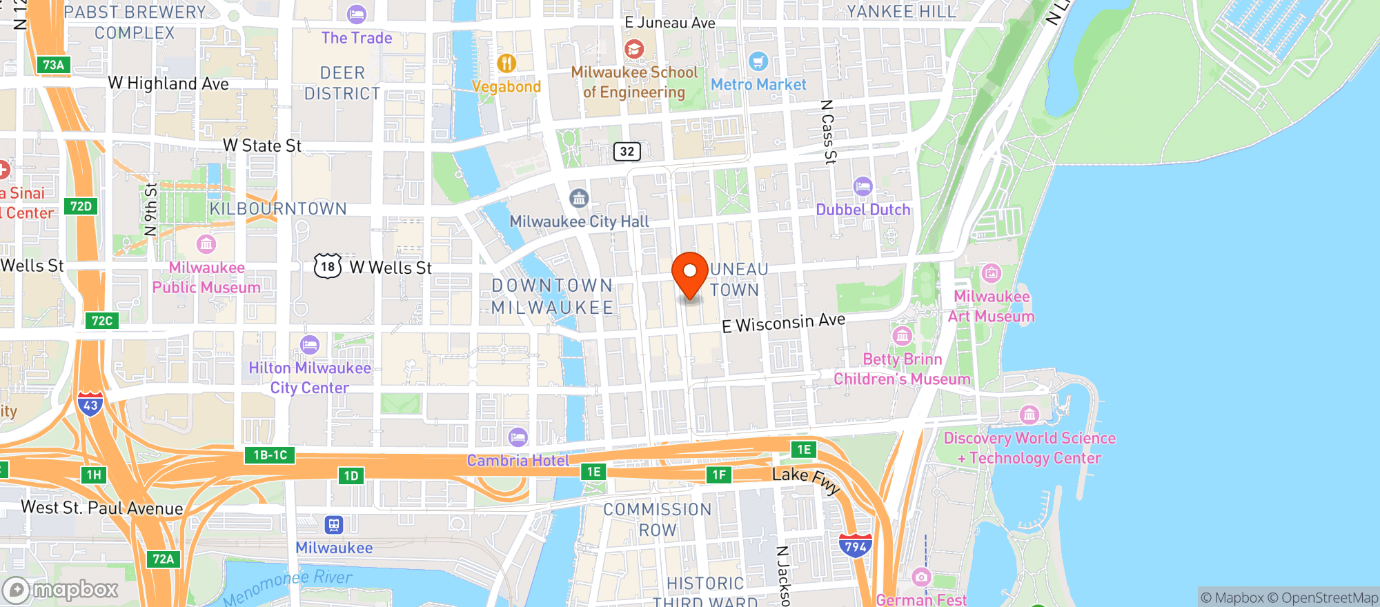 Map showing Apartment 720