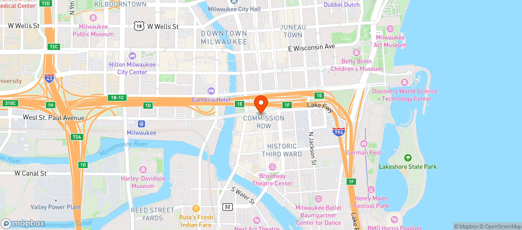 Map showing Wicked Hop Wicked Hop Llc