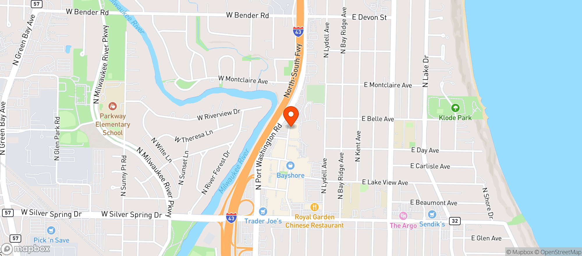Map showing Total Wine & More