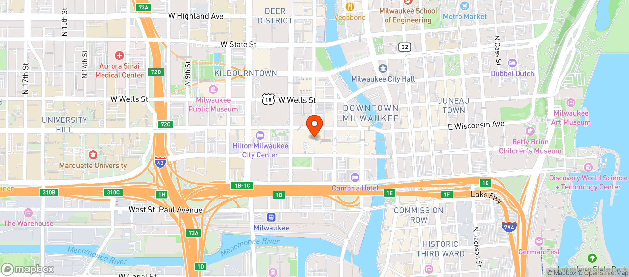 Map showing Strangetown JR