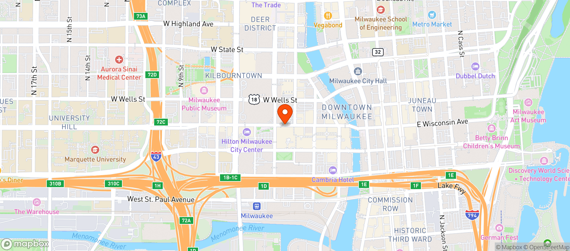 Map showing Strange Town Bottle Shop