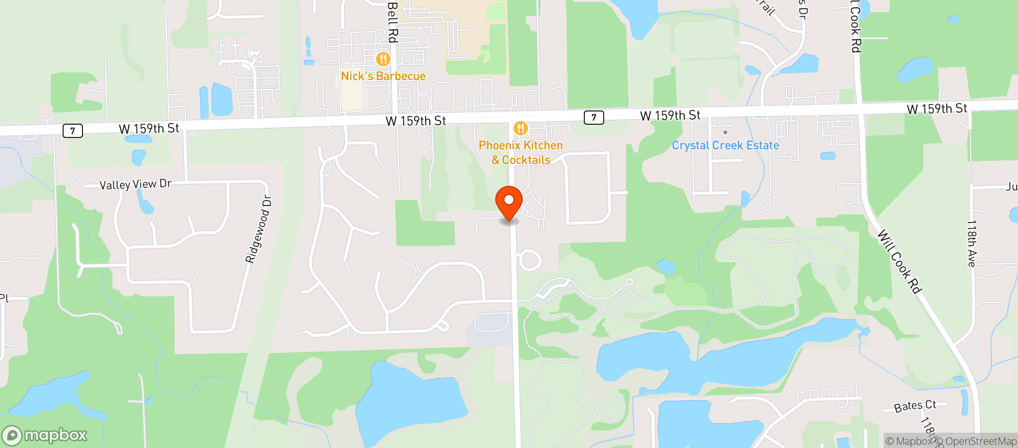 Map showing Go Brewing