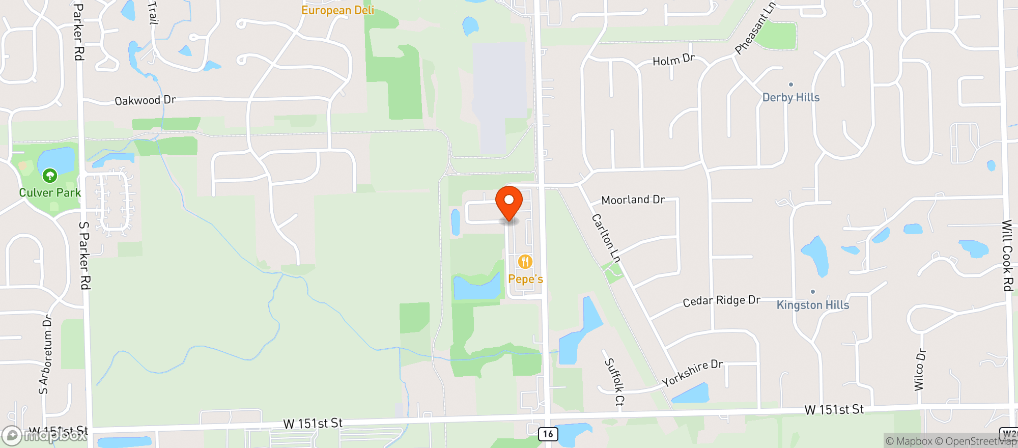 Map showing The Joint Shop LLC