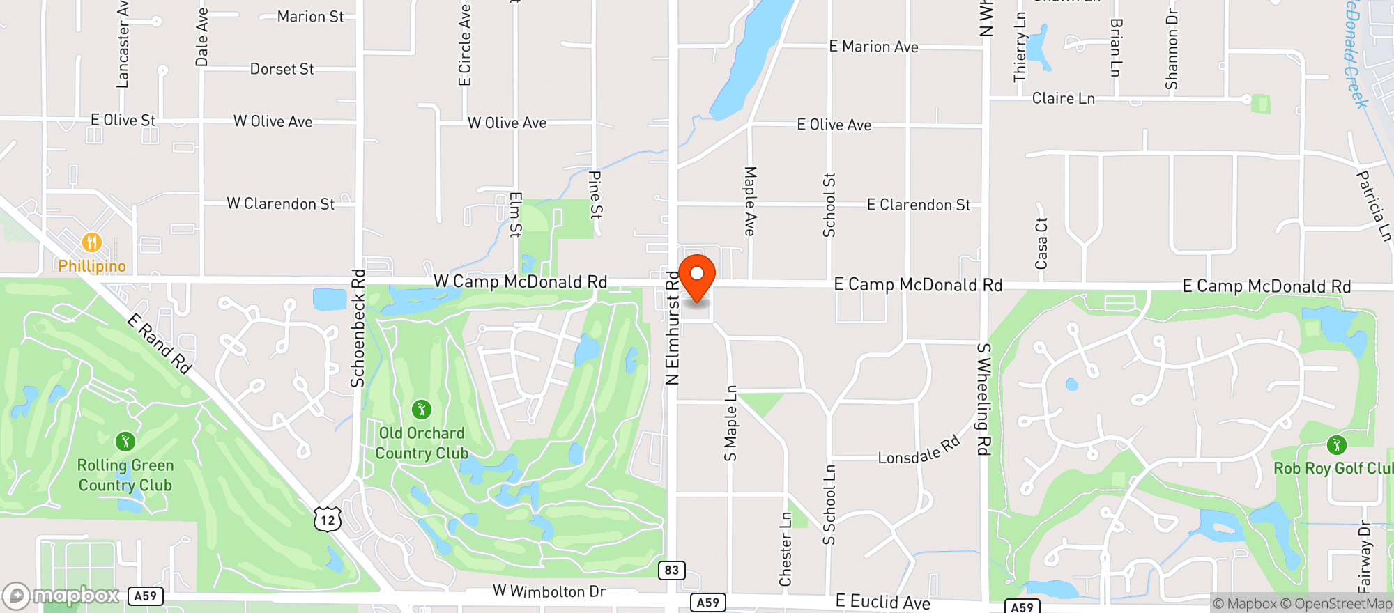 Map showing Deli 4 You